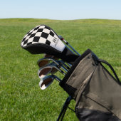 Ästhetisch überprüfte Retro-Mit Monogramm Initiale Golf Headcover (In SItu)