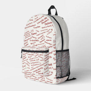 Ästhetische Anatomie-Notizen Rucksack für Medizins