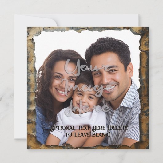 Ästhetische, anpassbare Vorlage für das Urpapier (Vorderseite)