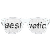 Ästhetische Augenschützer Sonnenbrille (Vorderseite)