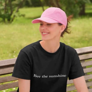 Ästhetische Ausstattung Zitat Bee the sunshine T-Shirt