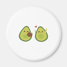 Ästhetische Avocado-Kühlschrankmagnet Magnet