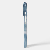 ästhetische azurblaue Handyhülle Case-Mate iPhone Hülle (Rückseite / Links)