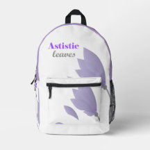 Ästhetische Blätter und Natur Inspiriert Rucksack-