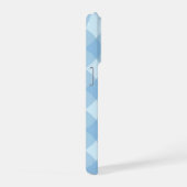 Ästhetische blaue Handyhülle iPhone Hülle (Rechte Seite)