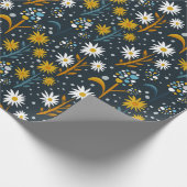 Ästhetische Blume Geschenkpapier (Ecke)