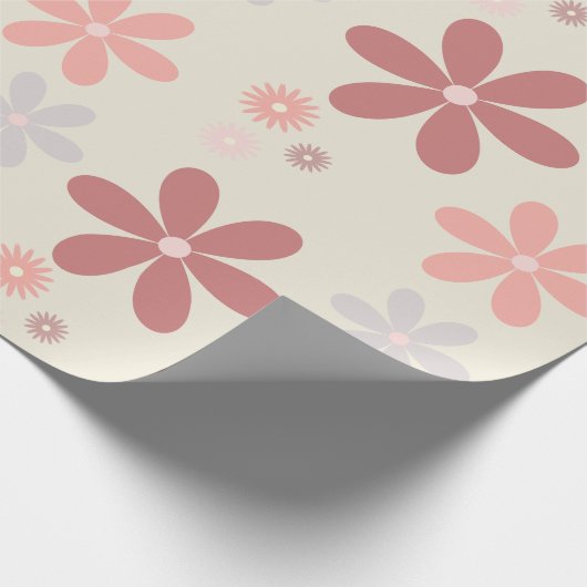 ästhetische Blume Geschenkpapier (Ecke)