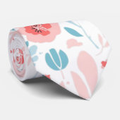 Ästhetische Blume Kunst Krawatte (Gerollt)