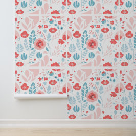 Ästhetische Blume Kunst Tapete