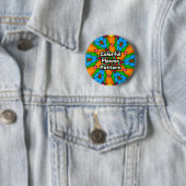 Ästhetische Blume Muster Button (Beispiel)