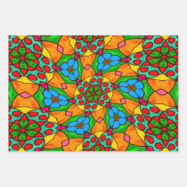 Ästhetische Blume Muster Geschenkpapier Set