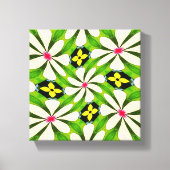 Ästhetische Blume Muster Leinwanddruck (Vorderseite)