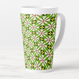 Ästhetische Blume Muster Milchtasse