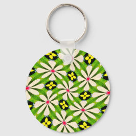 Ästhetische Blume Muster Schlüsselanhänger