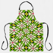 Ästhetische Blume Muster Schürze (Vorderseite)