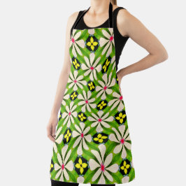 Ästhetische Blume Muster Schürze