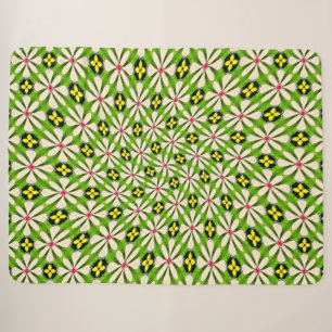 Ästhetische Blume Muster Sherpadecke