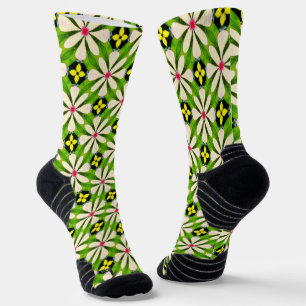 Ästhetische Blume Muster Socken