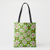 Ästhetische Blume Muster Tasche (Vorderseite)
