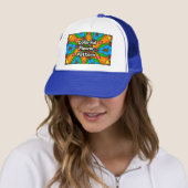 Ästhetische Blume Muster Truckerkappe (Beispiel)
