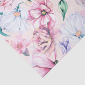 Ästhetische Blume nahtlos Muster Seidenpapier (Detail)