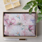 Ästhetische Blume nahtlos Muster Seidenpapier (Geschenk)