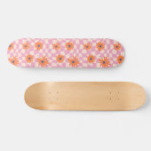 Ästhetische Blume Skateboarddesign Skateboard (Horizontal)