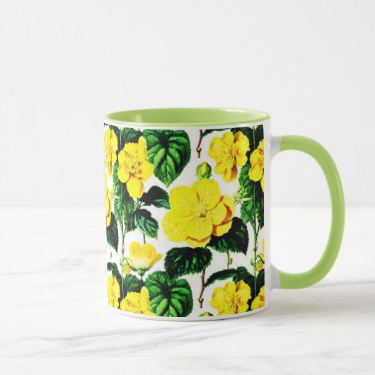 Ästhetische Blume Tasse (Rechts)