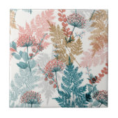 Ästhetische Blumen Fliese (Vorderseite)