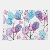 Ästhetische Blumen Geschirrtuch (Horizontal)