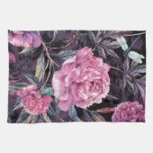 Ästhetische Blumen Geschirrtuch (Horizontal)