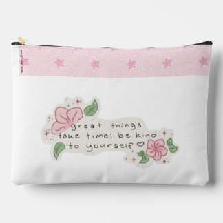 Ästhetische Blumen-Inspirations-Reißverschluss-Tas Zubehörtasche