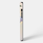 Ästhetische Blumen iPhone Hülle (Linke Seite)