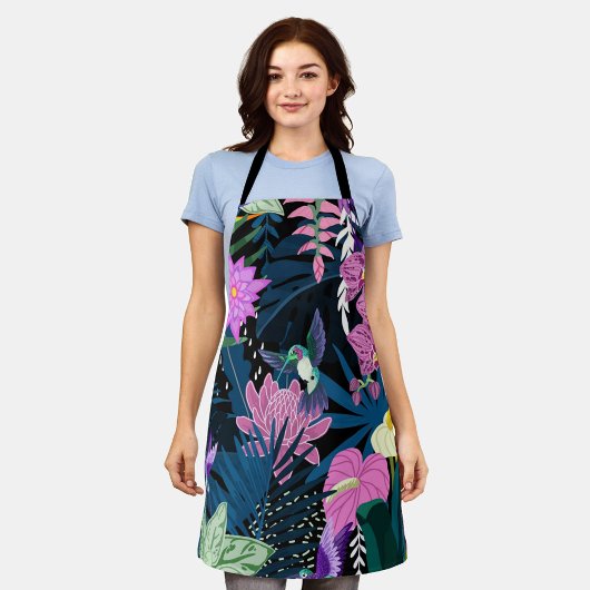 Ästhetische Blumen  Schürze