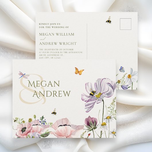 Ästhetische Blütenblüte Postkarte