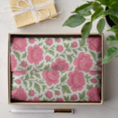 Ästhetische Blütenlush Pink Peonies Seidenpapier (Geschenk)