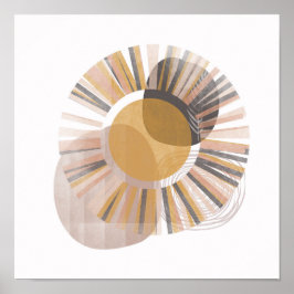 Ästhetische Bohemische Aquarellmalerei, Poster