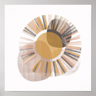 Ästhetische Bohemische Aquarellmalerei, Poster