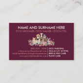 Ästhetische Boutique Visitenkarte (Rückseite)