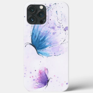 Ästhetische Butterfly Watercolor iPhone Case