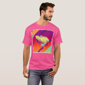 Ästhetische Capybara T-Shirt (Vorne ganz)