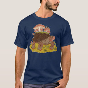 Ästhetische Codescore Pilz-Turtle & Schnecke T-Shirt