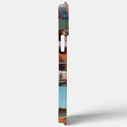 Ästhetische Collage Case-Mate iPhone Hülle (Rückseite / Rechts)