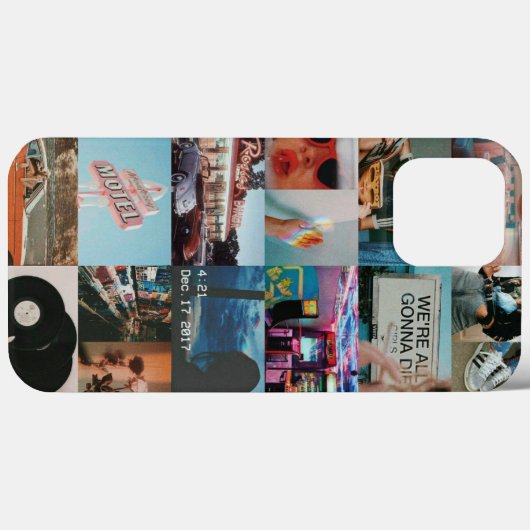 Ästhetische Collage Case-Mate iPhone Hülle (Rückseite (Horizontal))