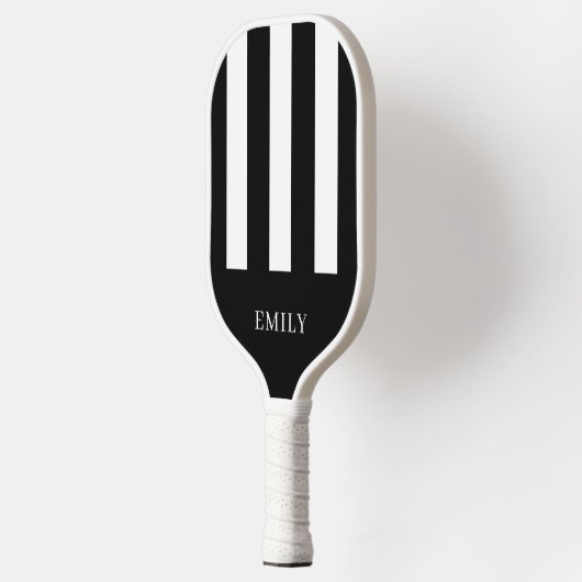 Ästhetische Country Club Bridge um schwarz-weiß zu Pickleball Schläger (Links)