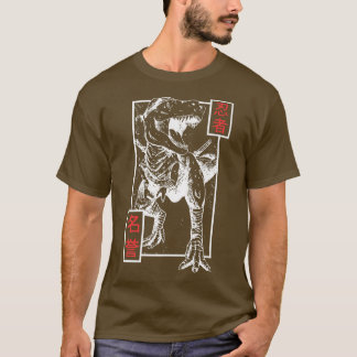 Ästhetische Dinosaurier Japan Style Japanisch TRe T-Shirt
