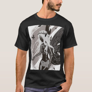 Ästhetische Fairywave Faecore Occult Gothic Fairy  T-Shirt