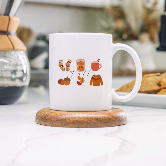 ästhetische Fall Thema Tasse