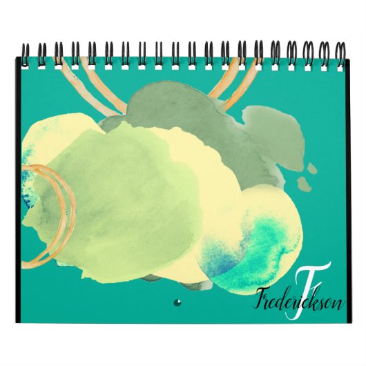 Ästhetische Farbpalette 2021 Kalender (Titelbild)