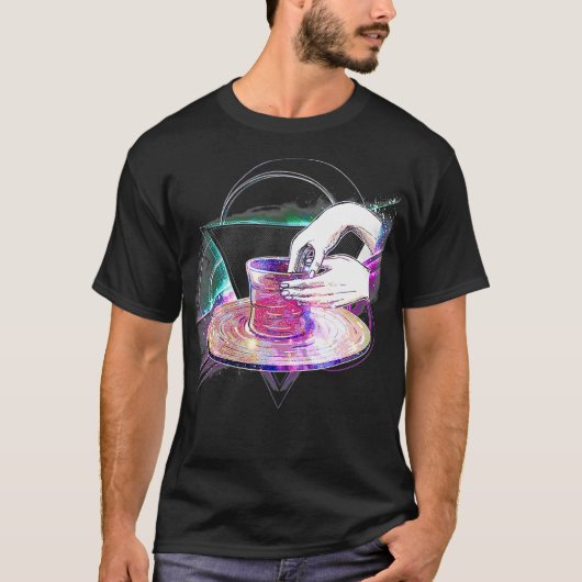 Ästhetische Galay Potterie T-Shirt (Vorderseite)